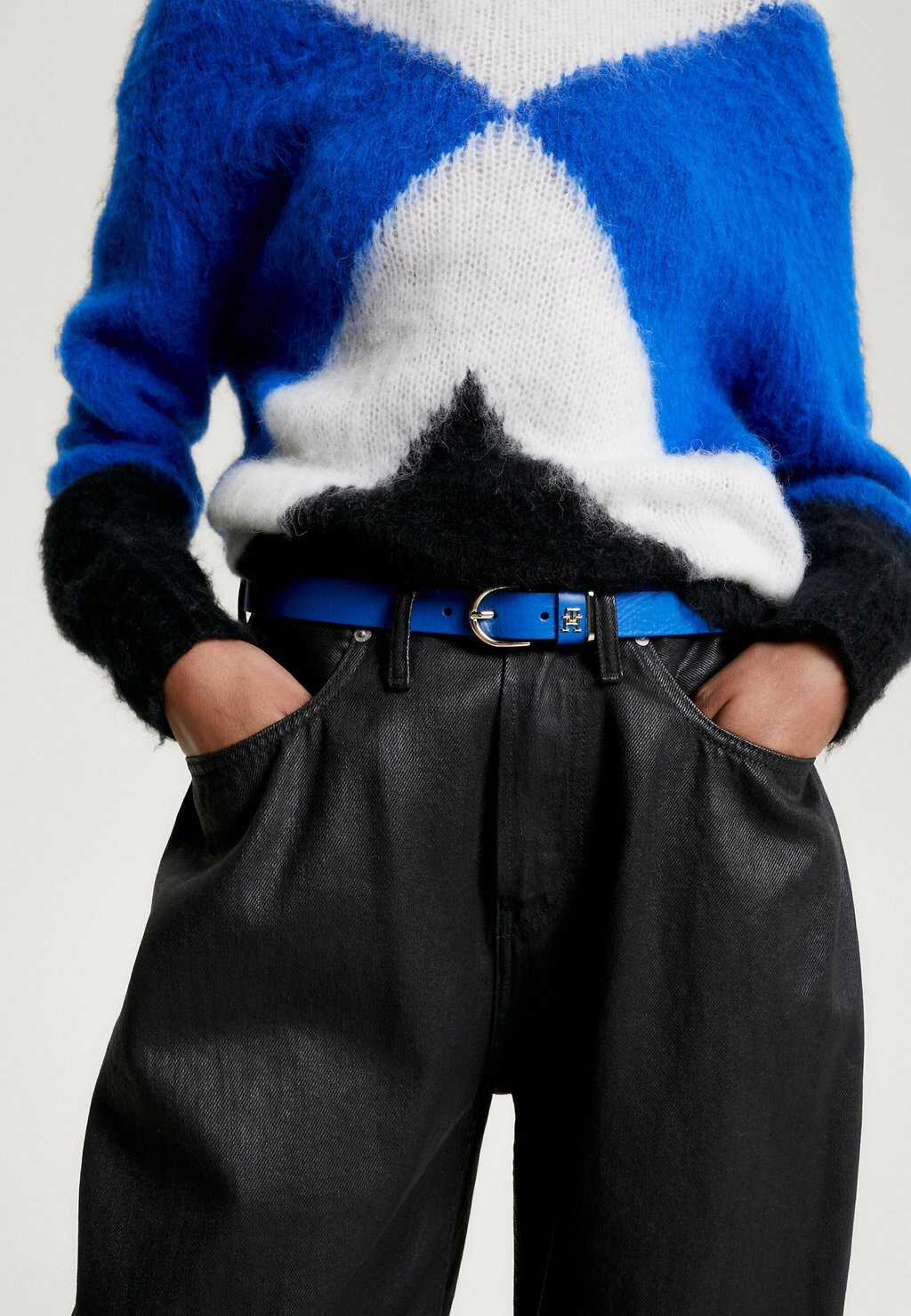 

Ремень MONOGRAM Tommy Hilfiger, ультра синий