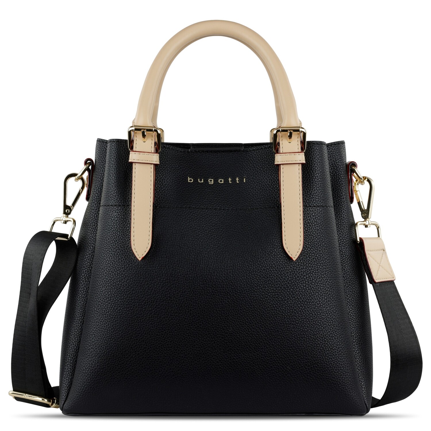 

Сумка через плечо Bugatti Ella Henkeltasche M 27 cm, черный