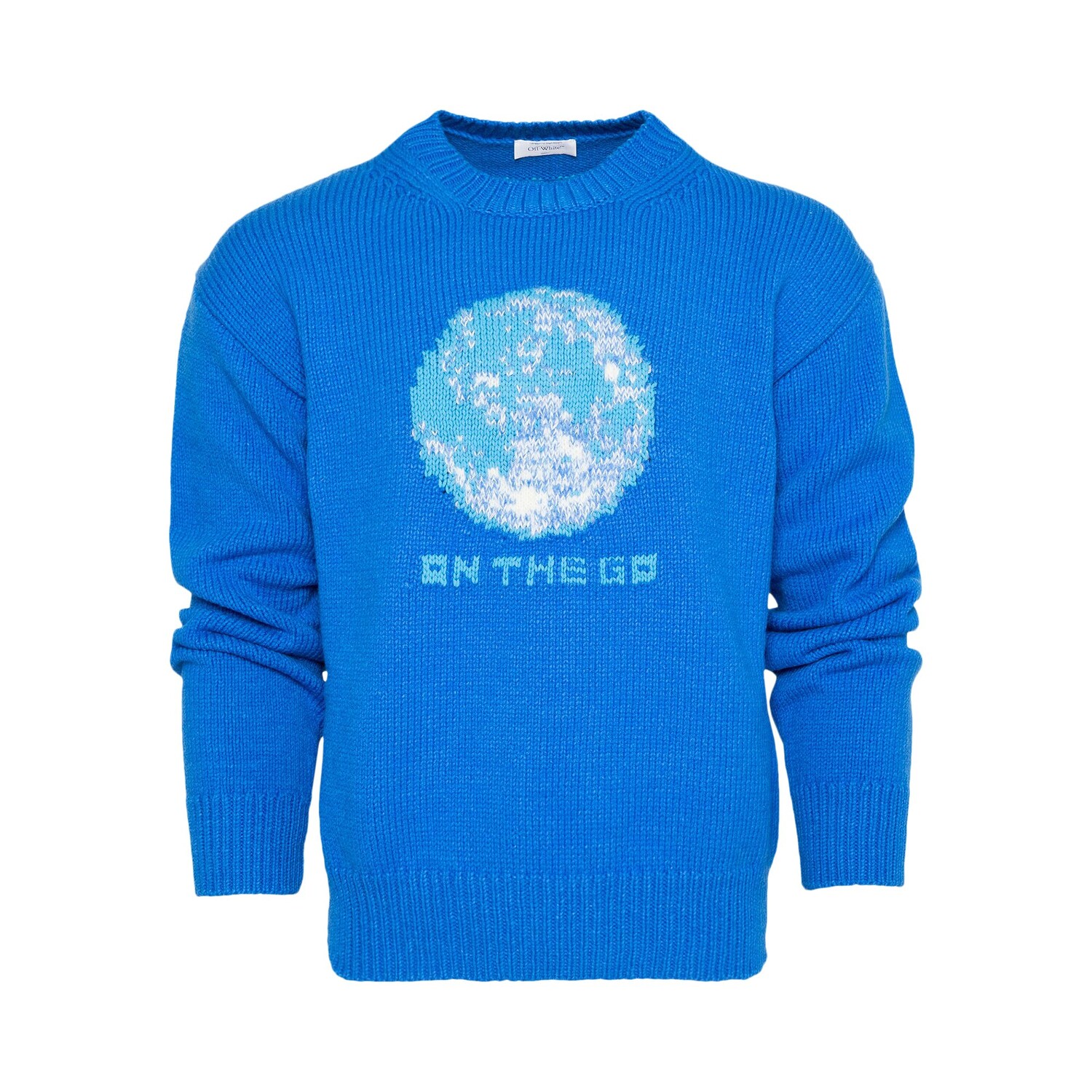 

Off-White Платье массивной вязки Onthego Moon, темно-синий/фиолетовый