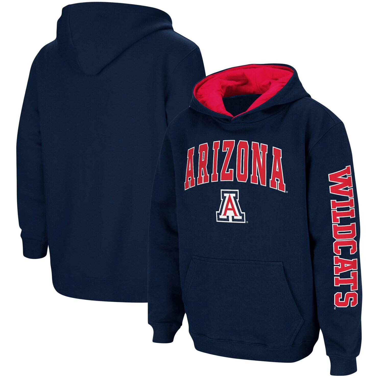 

Темно-синий пуловер с капюшоном Youth Colosseum Arizona Wildcats 2-Hit Team Colosseum