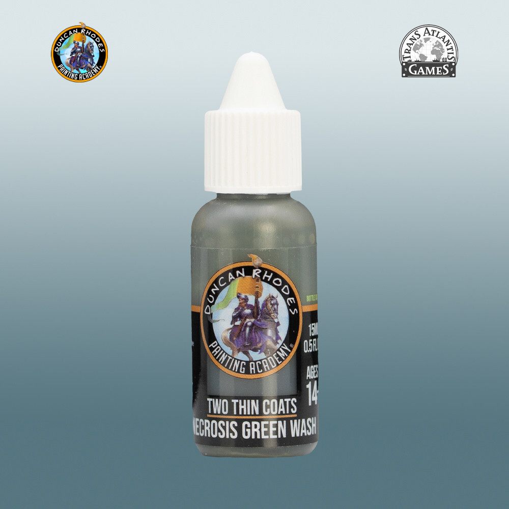 

Аксессуары Duncan Rhodes Painting Academy Two Thin Coats: Necrosis Green Wash (15ml)