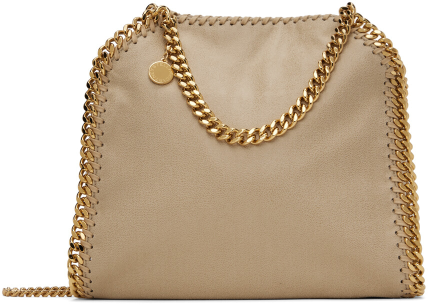 

Бежевая мини-сумка Falabella Stella Mccartney