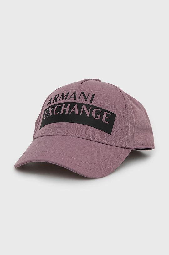 

Бейсболка Armani Exchange, фиолетовый