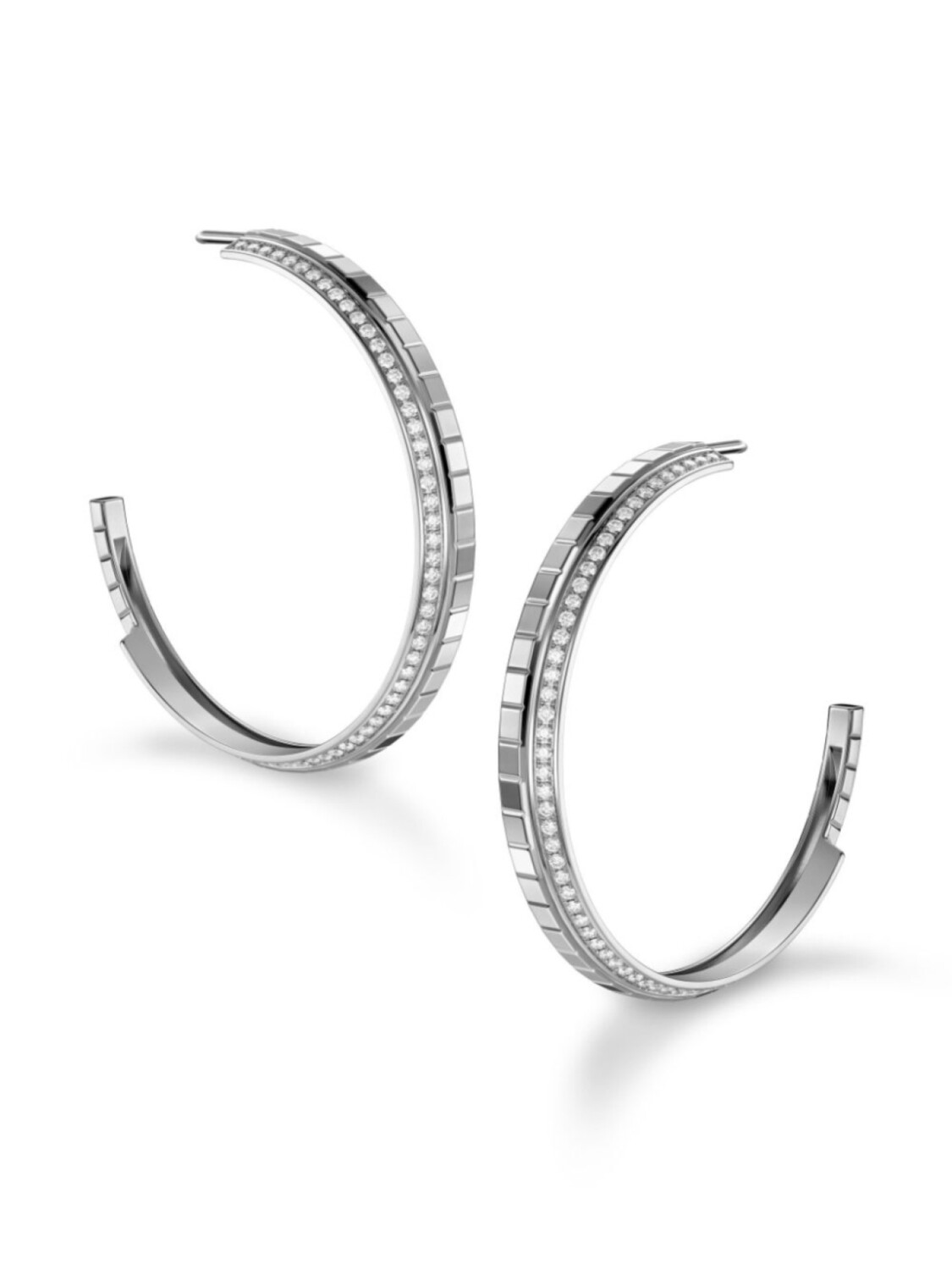 

Серьги Ice Cube из белого золота с бриллиантами Chopard, белый