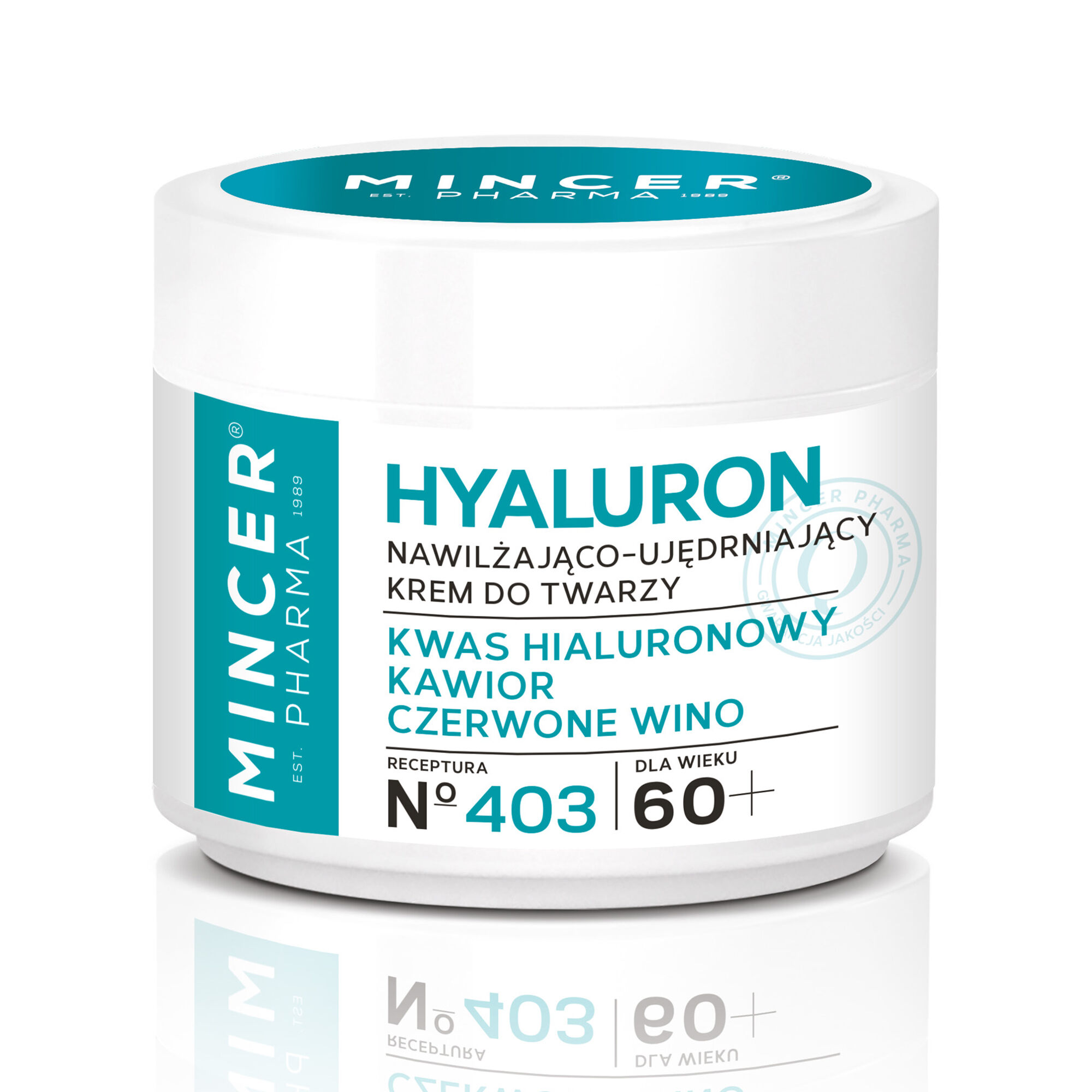 Увлажняющий крем для лица 60+ Mincer Pharma Hyaluron, 50 мл
