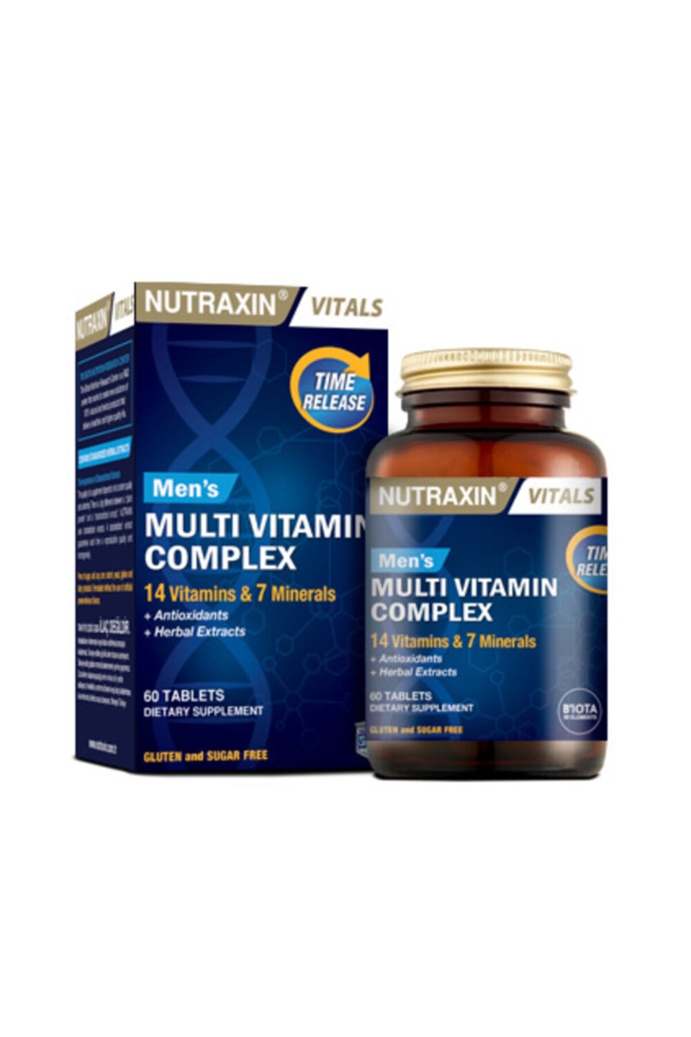 

Nutraxin Мультивитаминный и минеральный комплекс для мужчин 60 таблеток
