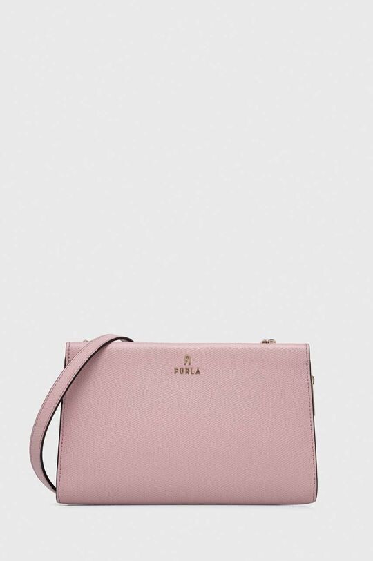 

Кожаная сумочка Furla, розовый