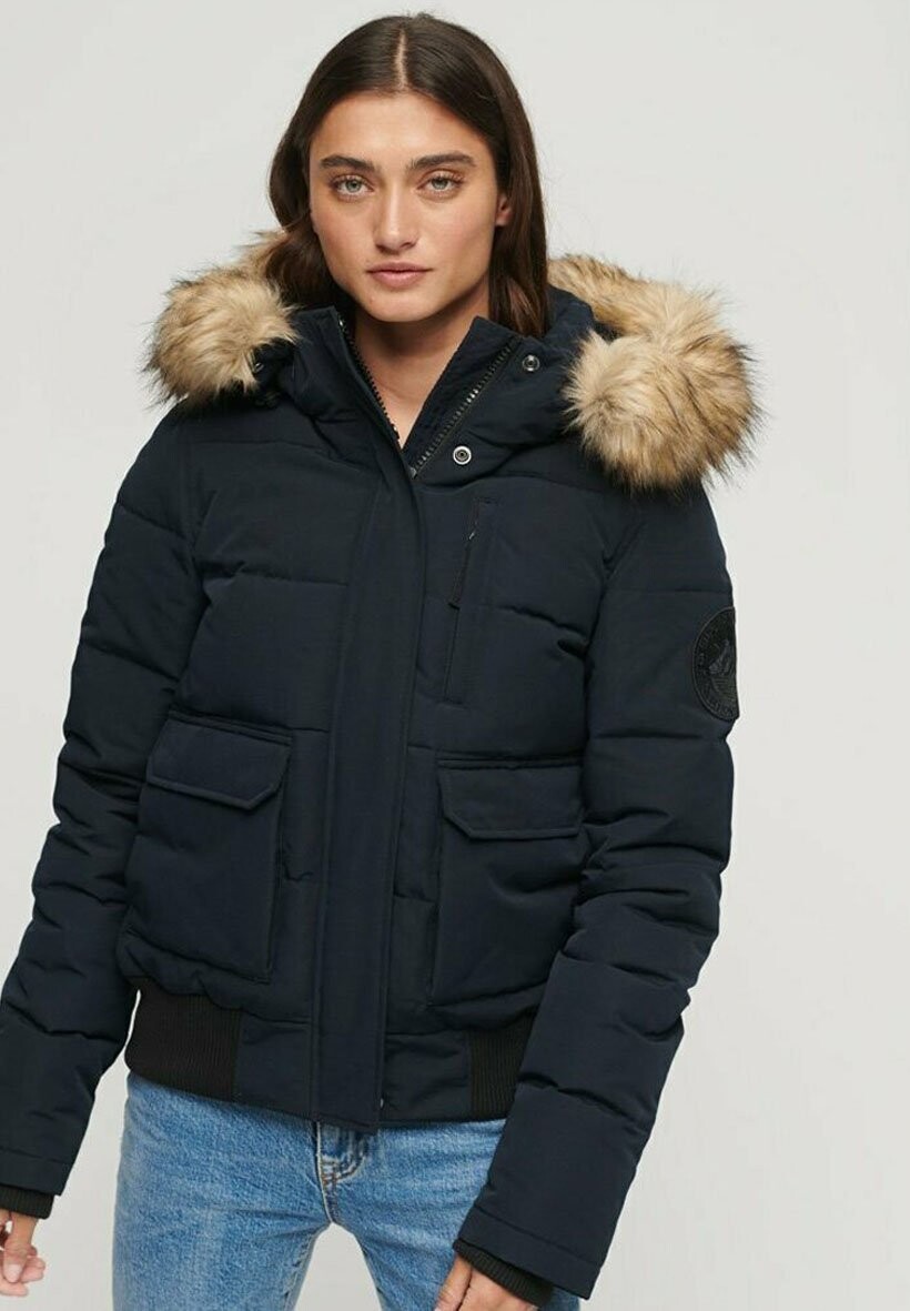 

Зимняя куртка EVEREST PUFFER Superdry, синий
