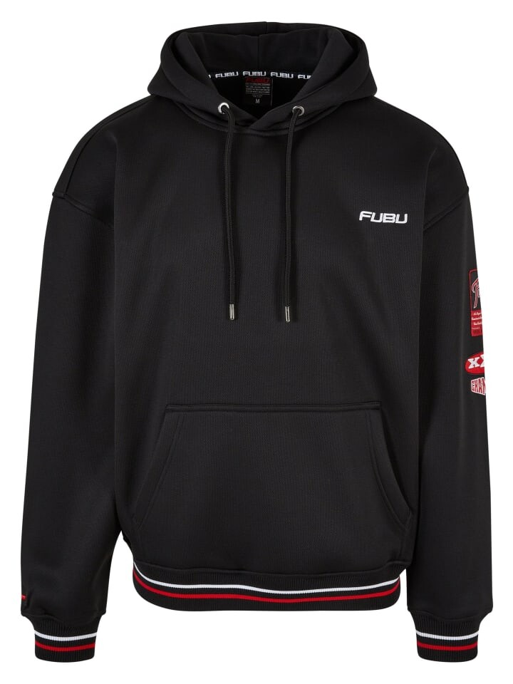 

Толстовка FUBU, цвет black/white/red