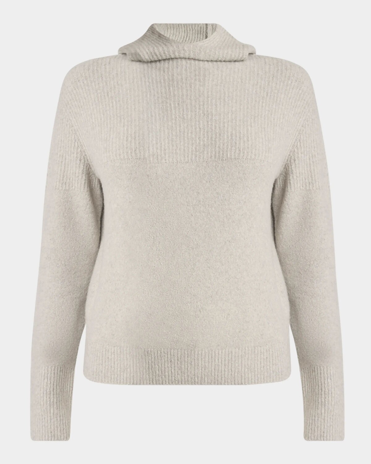 

Кашемировый свитер Greta Lofty с капюшоном Proenza Schouler, цвет Light Grey Melange