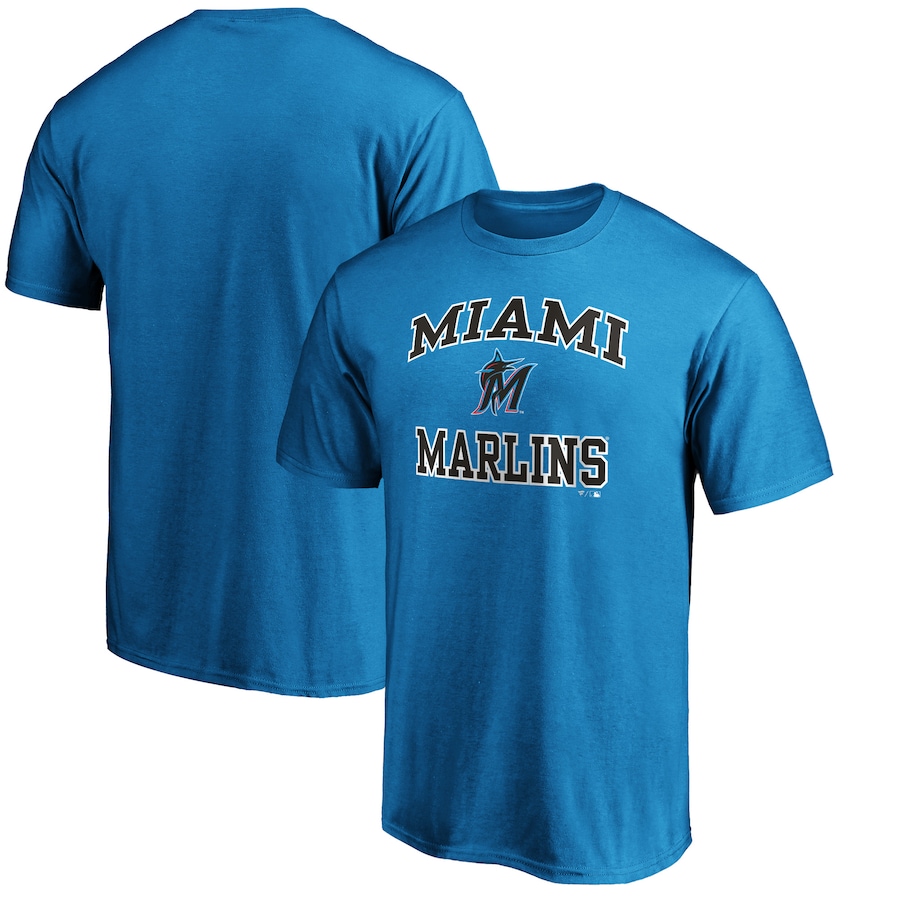 

Футболка с коротким рукавом Fanatics Branded Miami Marlins, синий