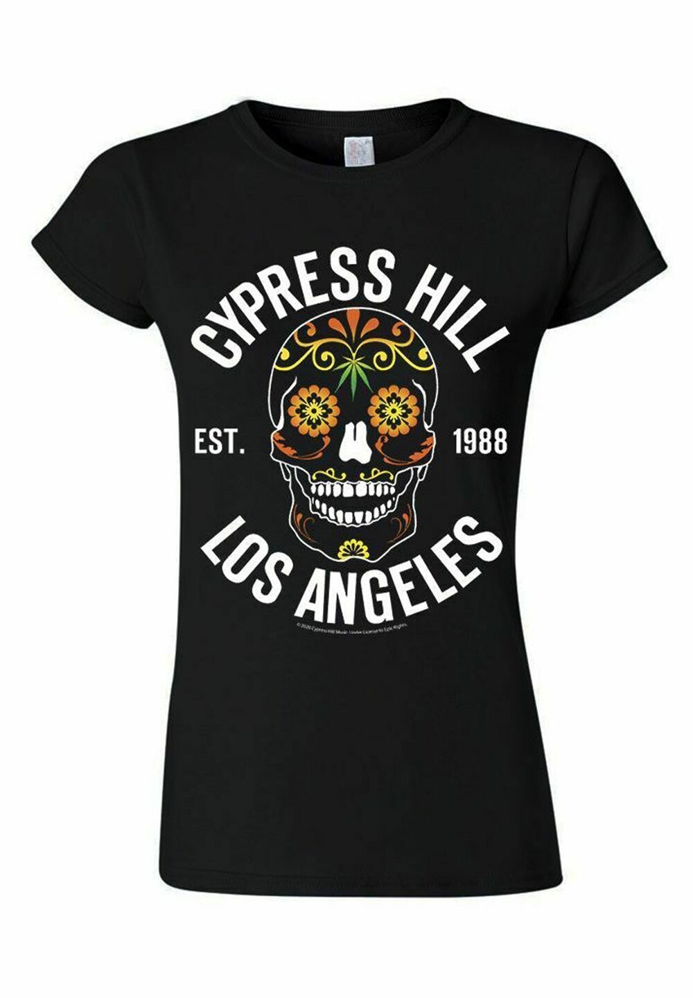 

Футболка с принтом CYPRESS HILL 1988 LOS ANGLES rockshirts, цвет black