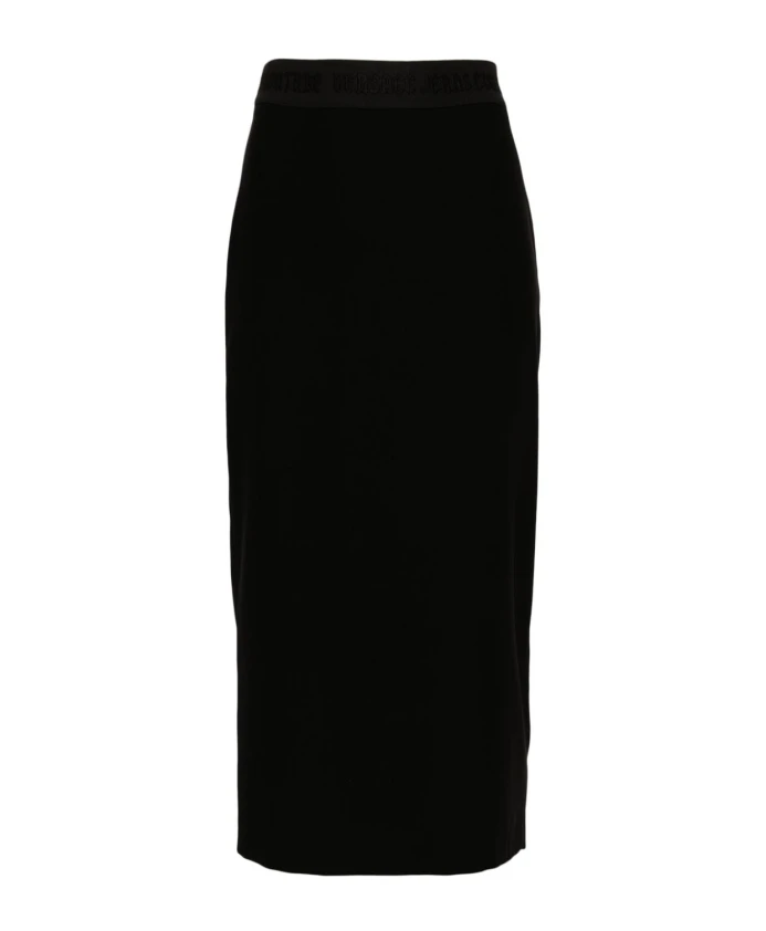 

Юбка aw24 женская мода Versace Jeans Couture, черный