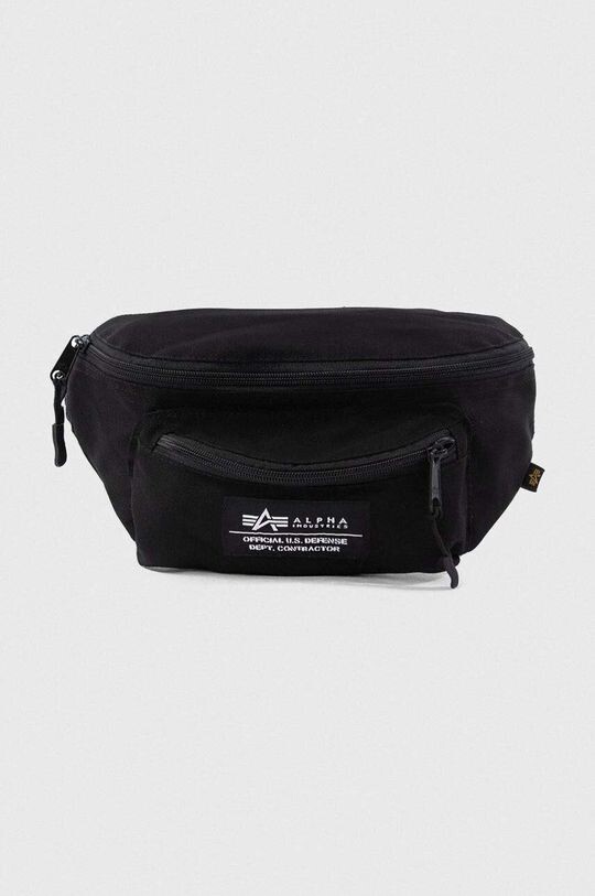 

Большая поясная сумка Alpha Industries, черный
