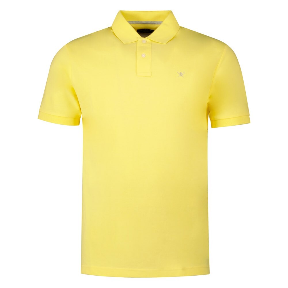 

Поло с коротким рукавом Hackett Classic Fit Logo, желтый