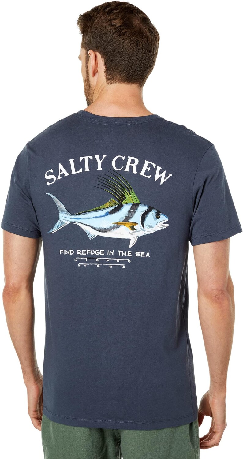 

Футболка Rooster Premium с короткими рукавами Salty Crew, цвет Harbor Blue