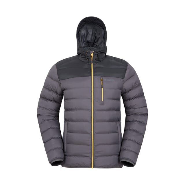 

Мужская утепленная куртка из звеньев Mountain Warehouse, серый