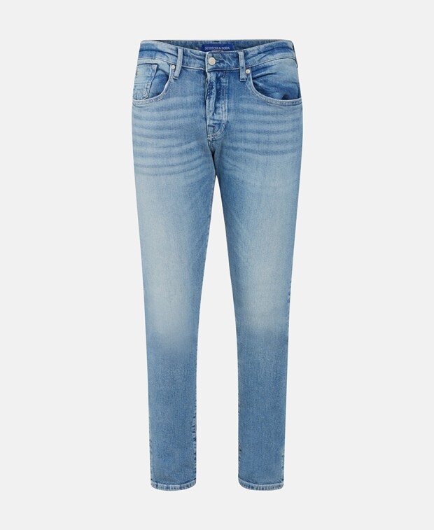

Прямые джинсы Scotch & Soda, цвет Slate Blue
