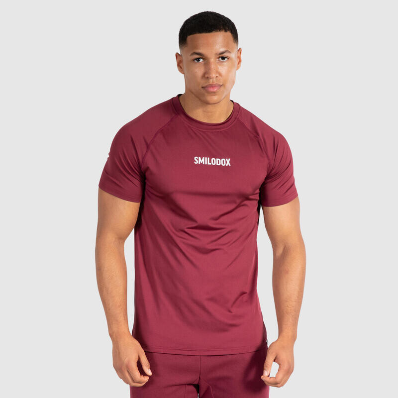 

Мужская футболка Maison Bordeaux для спорта и отдыха SMILODOX, цвет rot