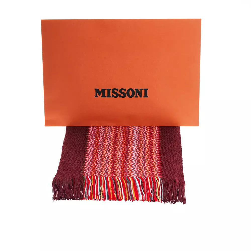 

Шерстяной мужской шарф ssoni multi Missoni, мультиколор