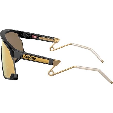 Солнцезащитные очки Bxtr Prizm Oakley, цвет Mt Black/Prizm 24K цена и фото