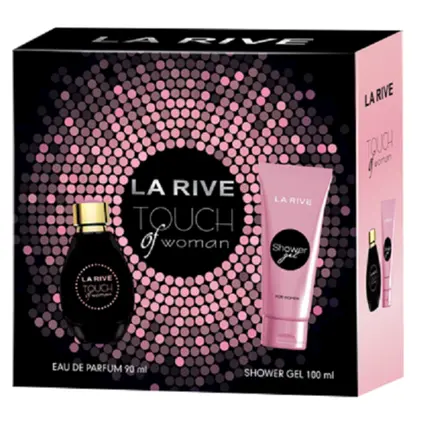 

Подарочный набор Touch of Woman EDP 90 мл и гель для душа 100 мл - Новый La Rive