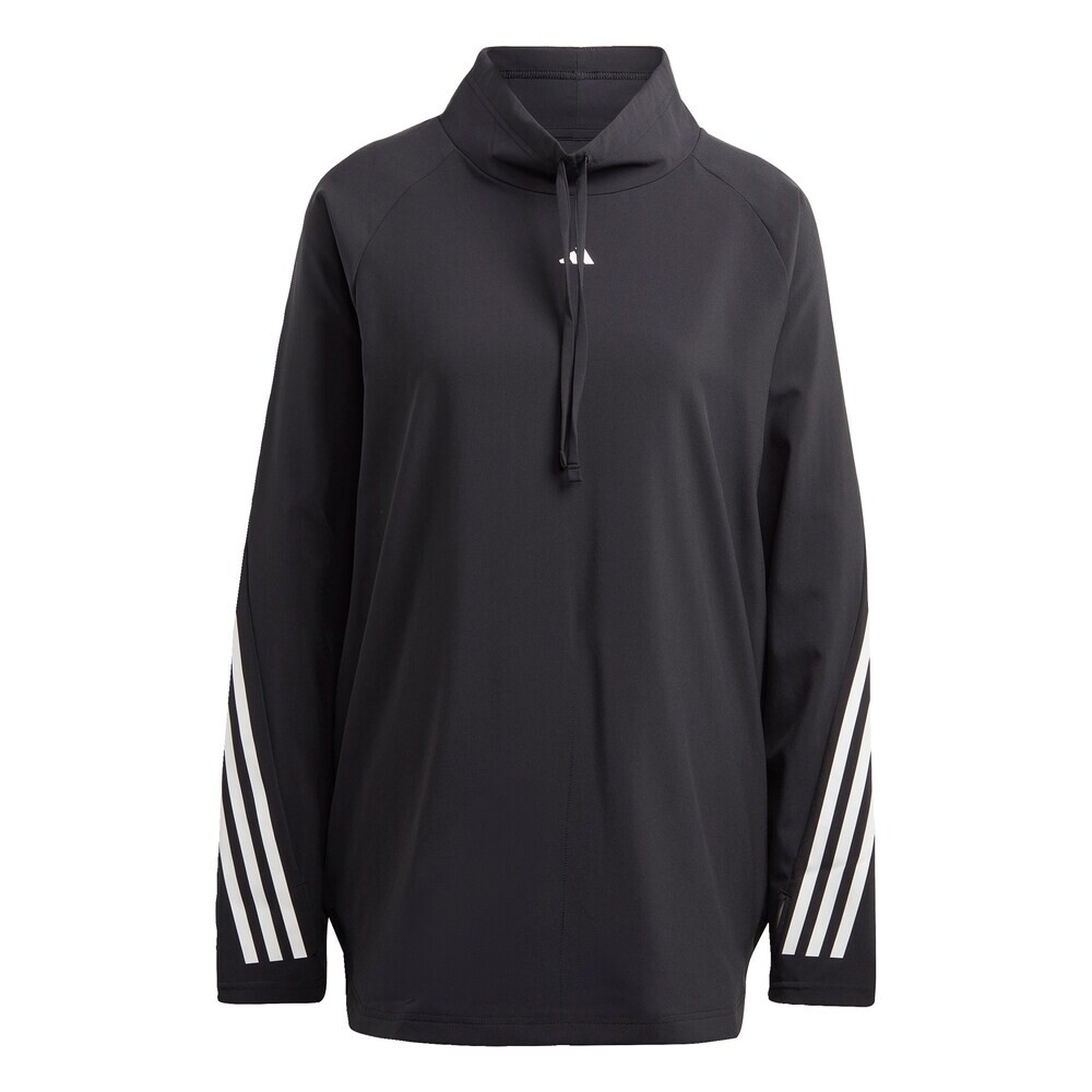 

Спортивная толстовка Adidas Train Icons Full-Cover, черный