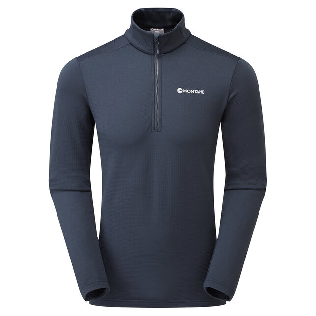 Флисовый свитер Montane Protium Pull On, цвет Eclipse Blue