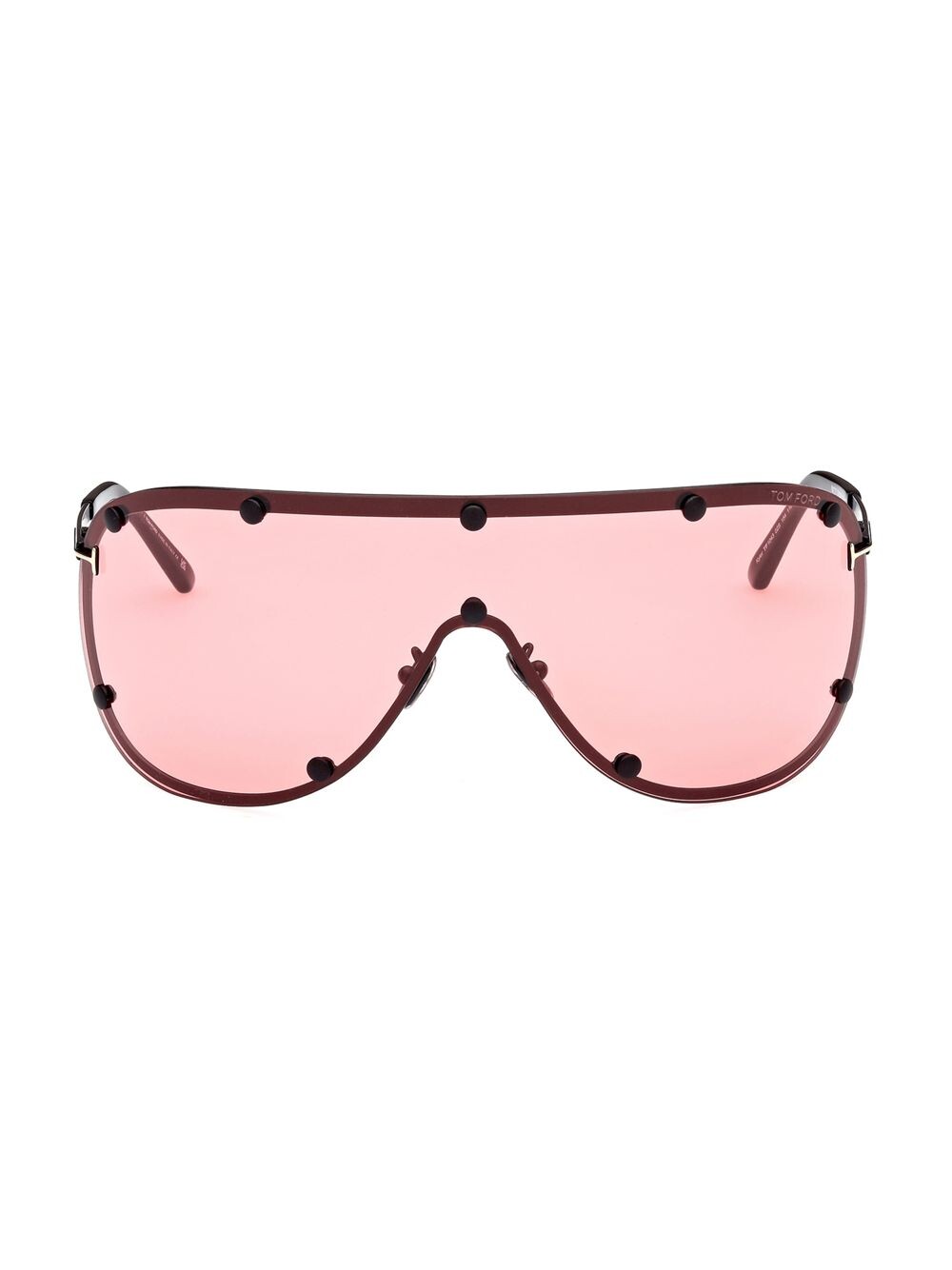 

Солнцезащитные очки 70MM Shield Metal Tom Ford, черный
