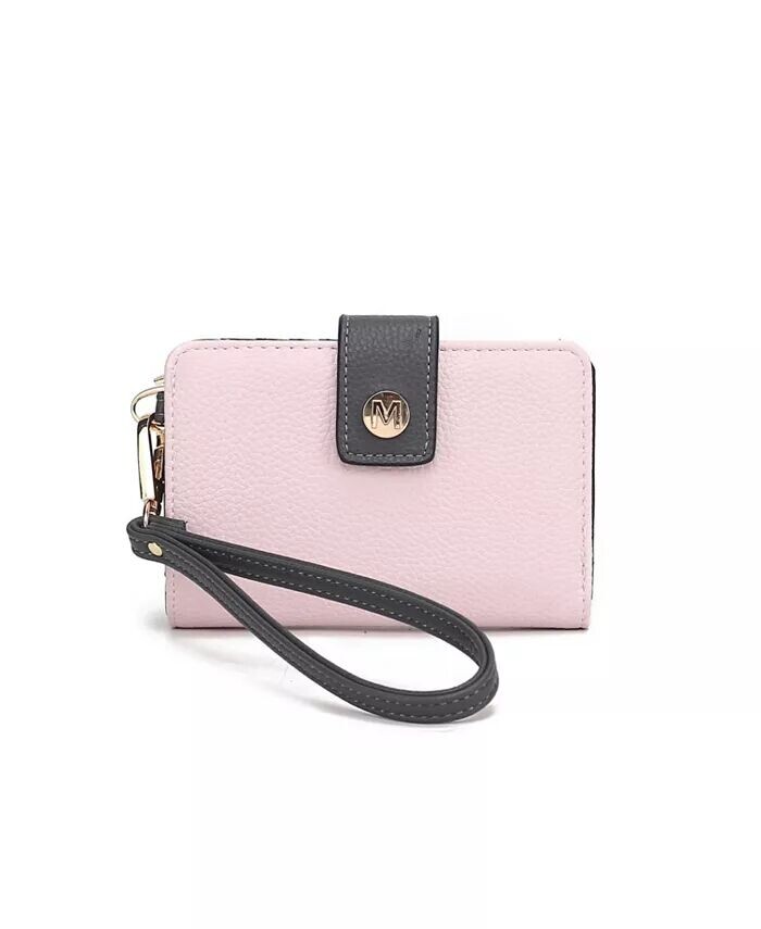 

Кошелек Shira Color Block с ремешком на запястье от Mia K Mkf Collection, розовый