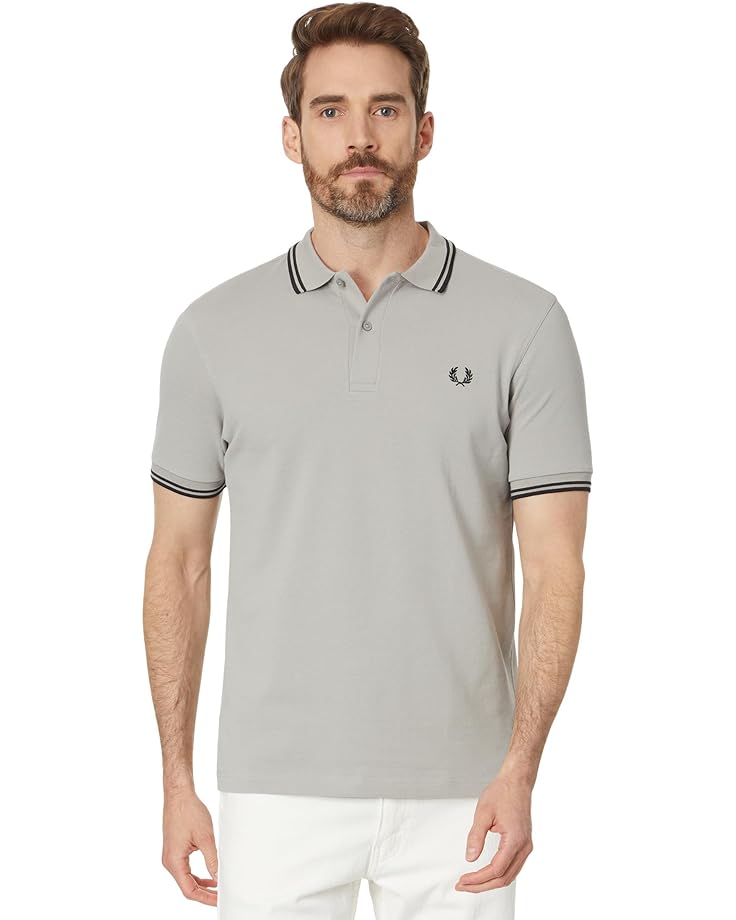 Рубашка Fred Perry Twin Tipped Fred Perry, цвет Limestone/Black