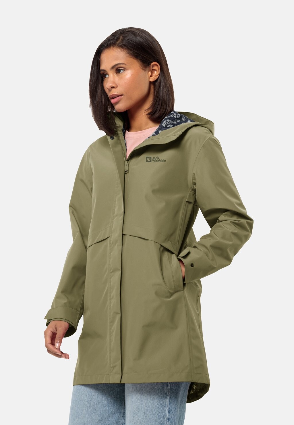 

Парка Jack Wolfskin, цвет bay leaf