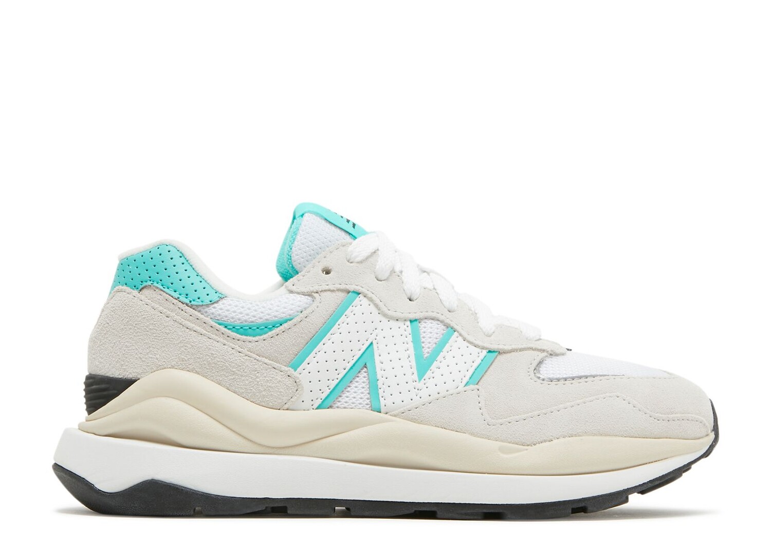 

Кроссовки New Balance Wmns 57/40 'Sea Salt Summer Jade', кремовый, Бежевый