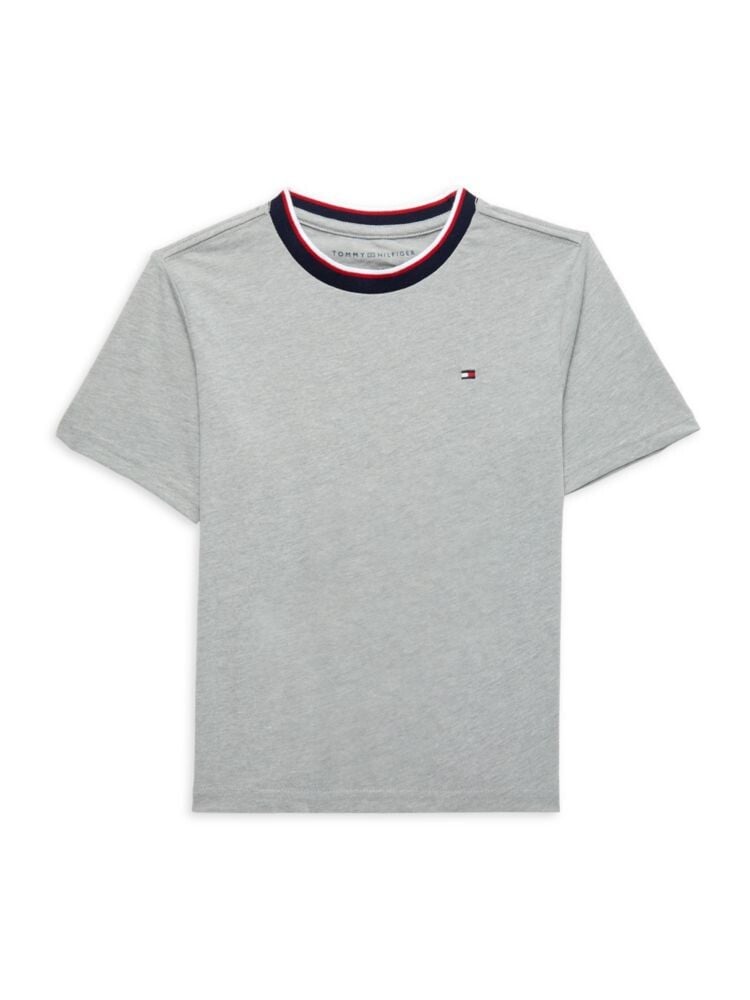 

Футболка Little Boy's Yard Ringer с принтом Tommy Hilfiger, цвет Grey Heather