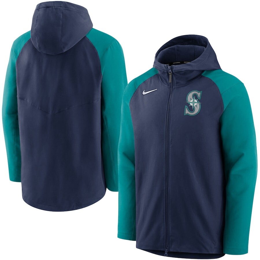 

Толстовка на молнии Nike Seattle Mariners, нави