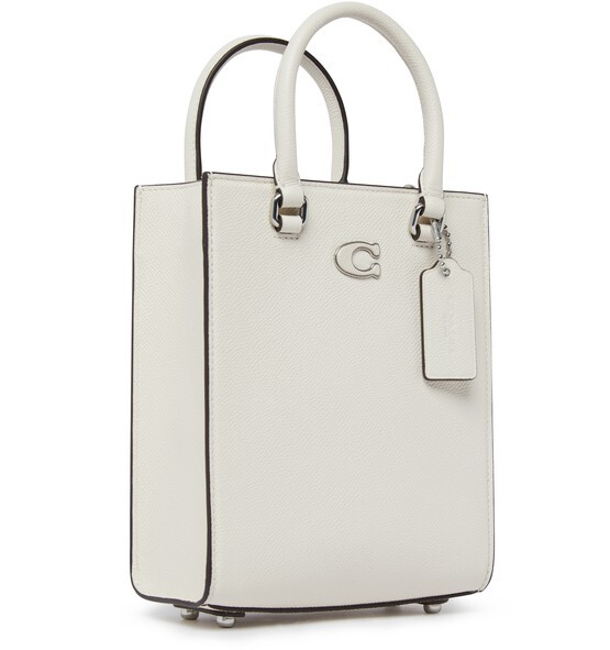 

Сумка Tote 16 из перекрестной кожи. Coach
