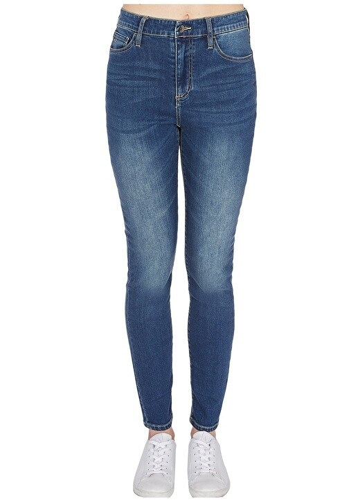 

Женские джинсовые брюки Skinny с высокой талией Armani Exchange