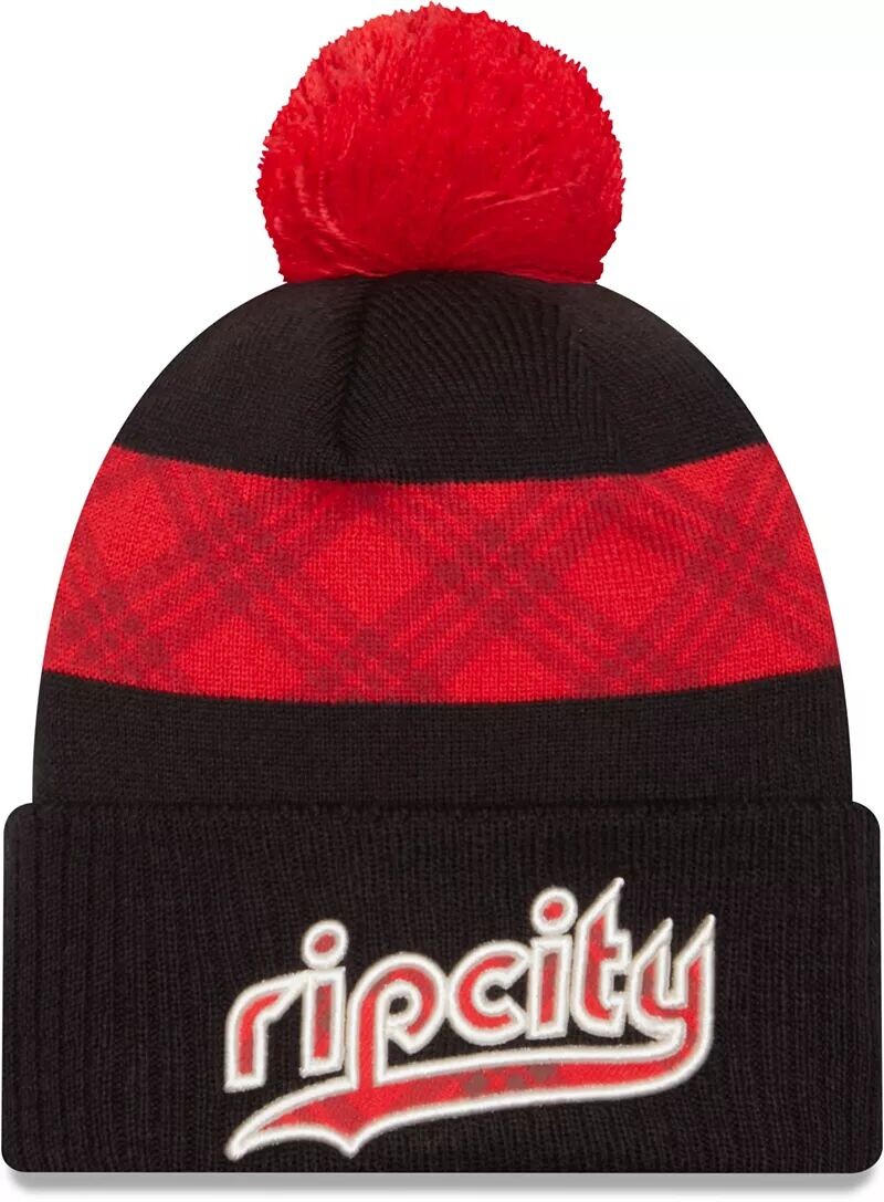 

Вязаная шапка New Era Youth 2023-24 City Edition Portland Trail Blazers