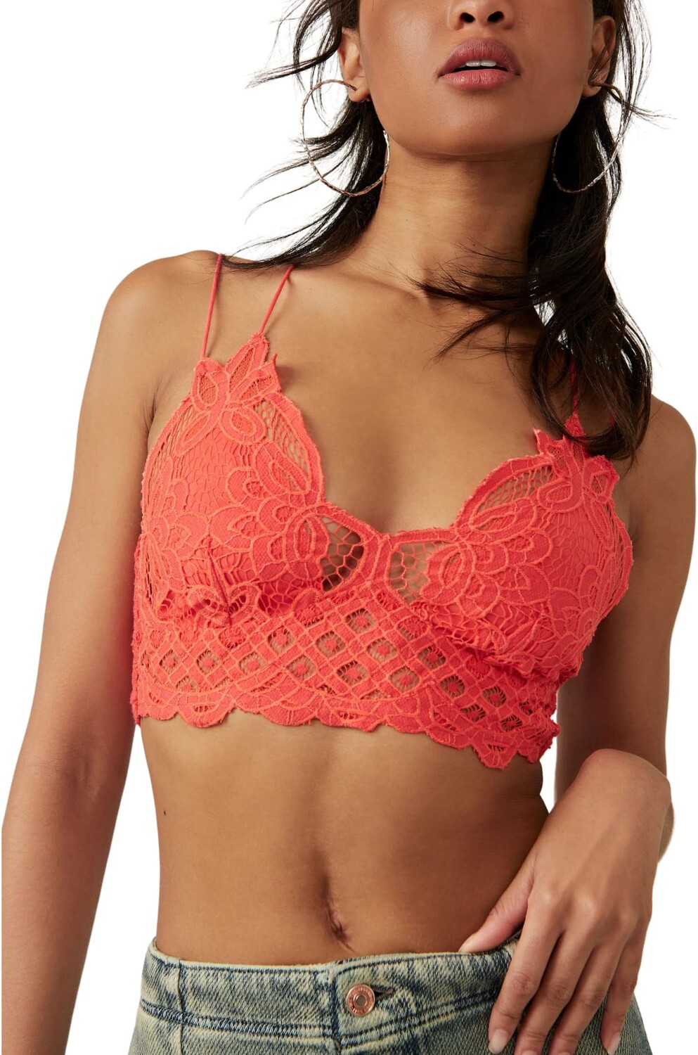 

Аделла Бралетт Free People, цвет Watermelon