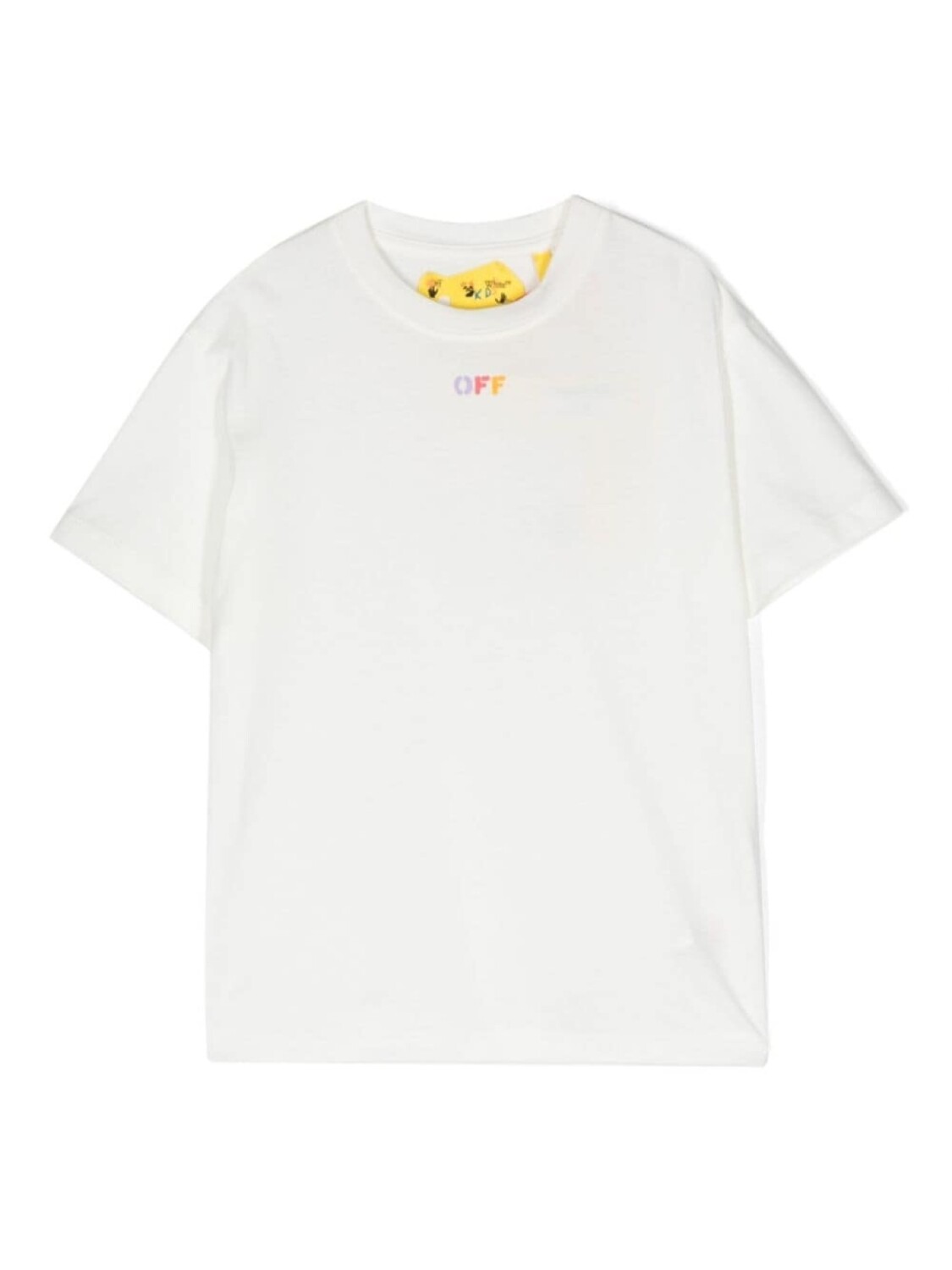 

Off-White Kids футболка с логотипом, белый