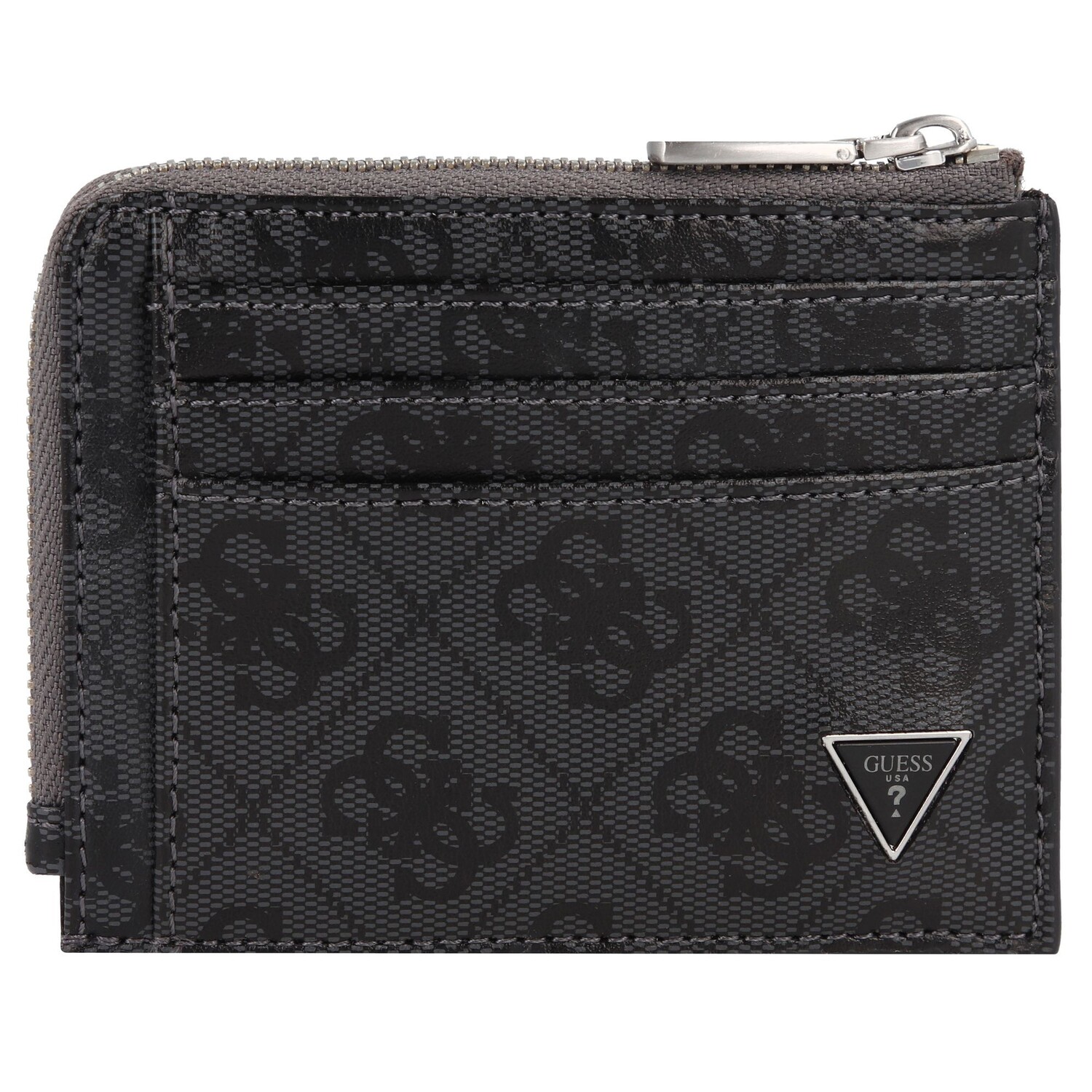 

Кошелек Guess Vezzola Kreditkartenetui Leder 11 cm, черный