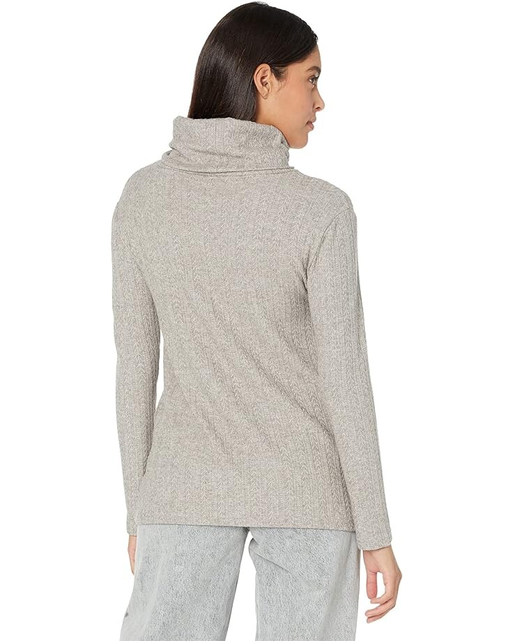 

Свитер Steve Madden Cowl My Bluff Top, цвет Heather Grey