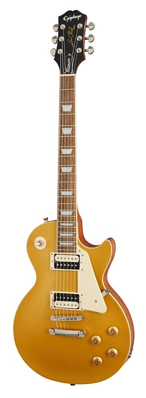 

Электрогитара Epiphone Les Paul Classic Worn Electric Guitar - Worn Metallic Gold