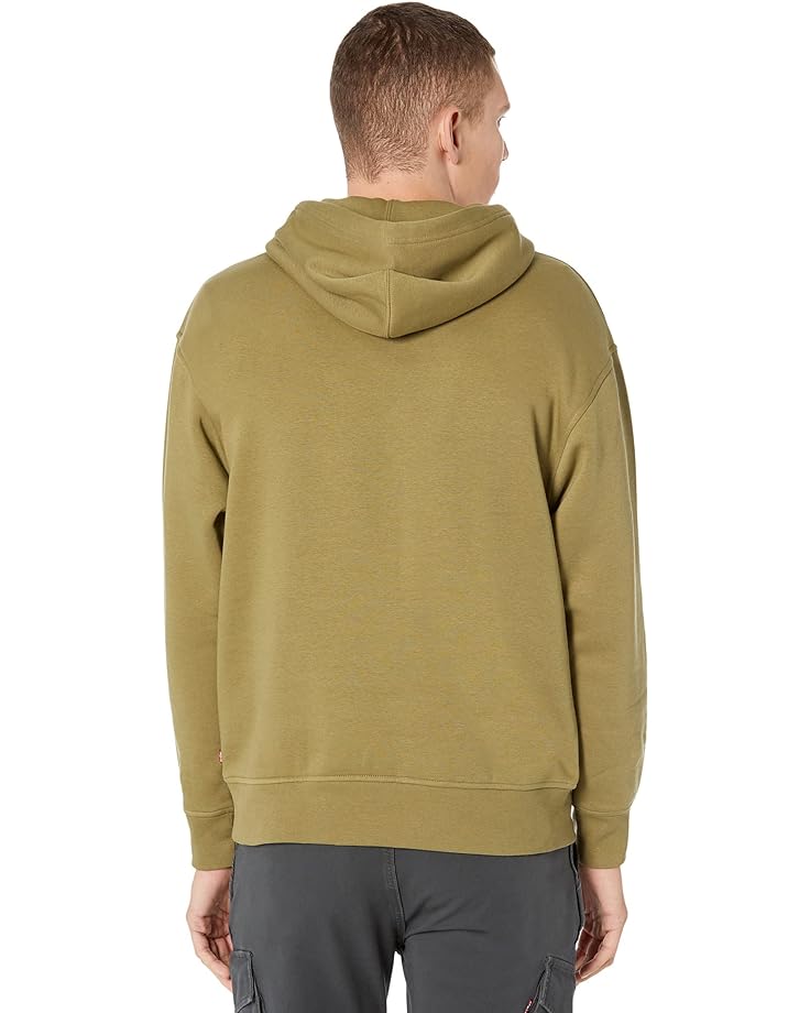 Пуловер Levi's Mens Relaxed Graphic Pullover, цвет Martini Olive