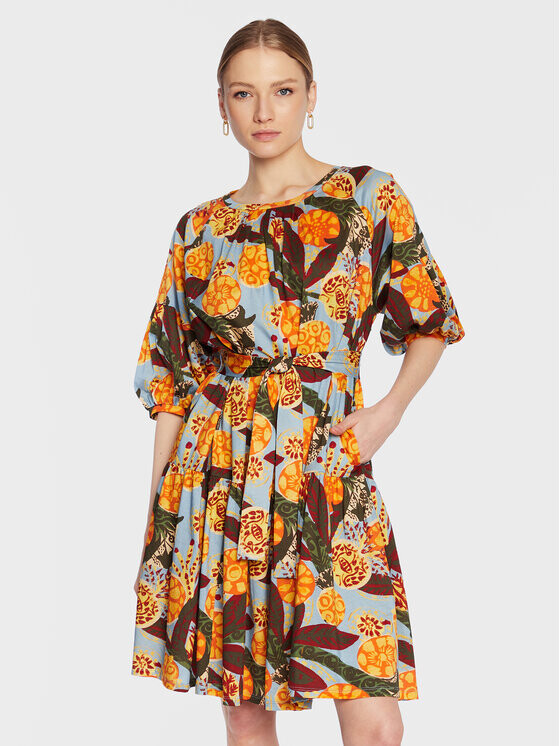

Платье на каждый день, стандартного кроя Weekend Max Mara, мультиколор