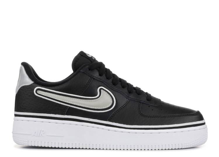 

Кроссовки Nike AIR FORCE 1 '07 LV8 SPORT 'BLACK', черный, Черный;серый