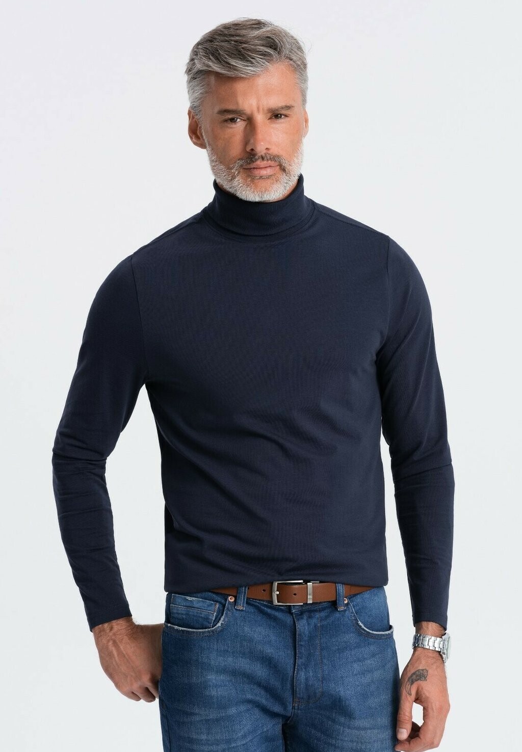 

Футболка с длинным рукавом Om-Lscl-0112 Ombre, цвет navy blue