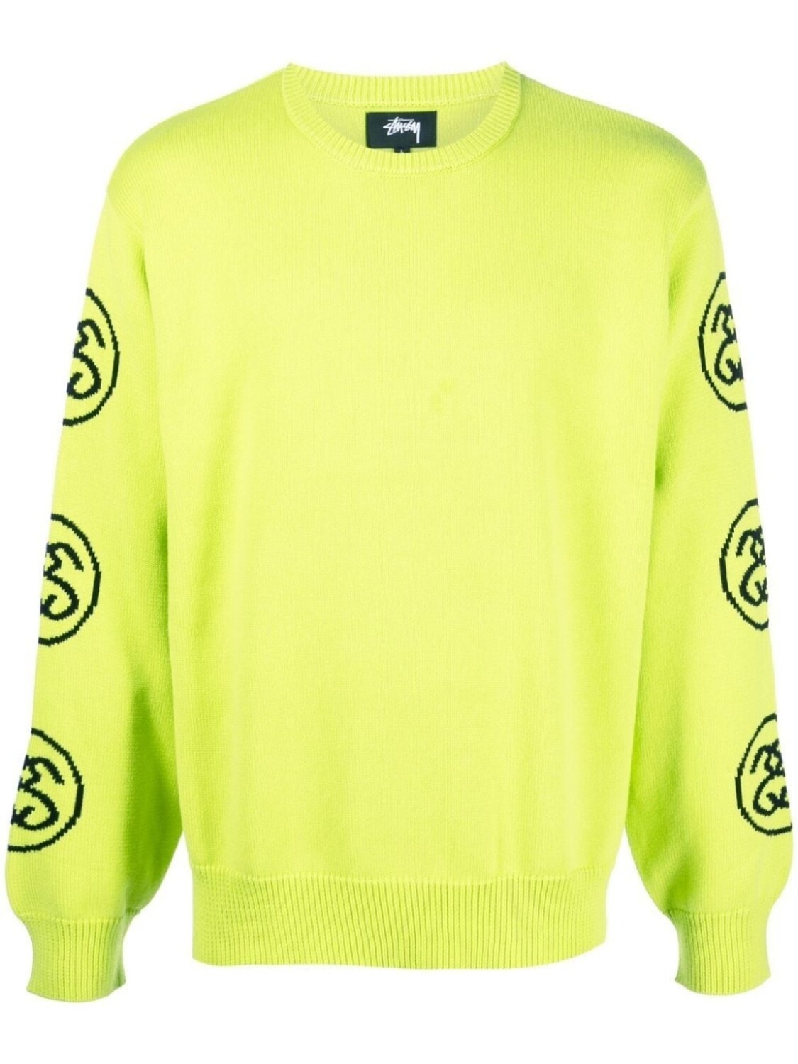 

Stussy толстовка с логотипом, зеленый