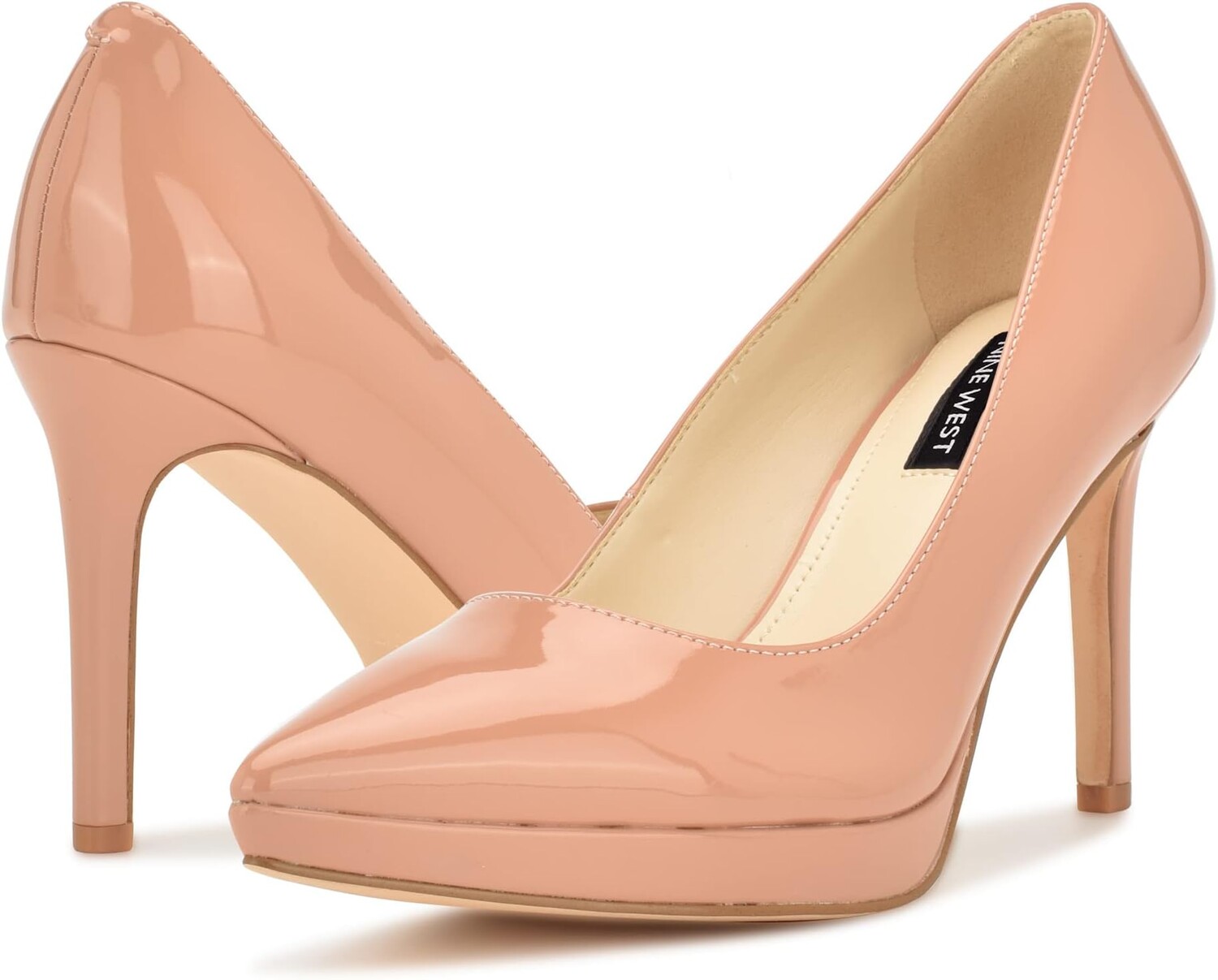 

Туфли Shelbe 3 Nine West, цвет Nude Patent