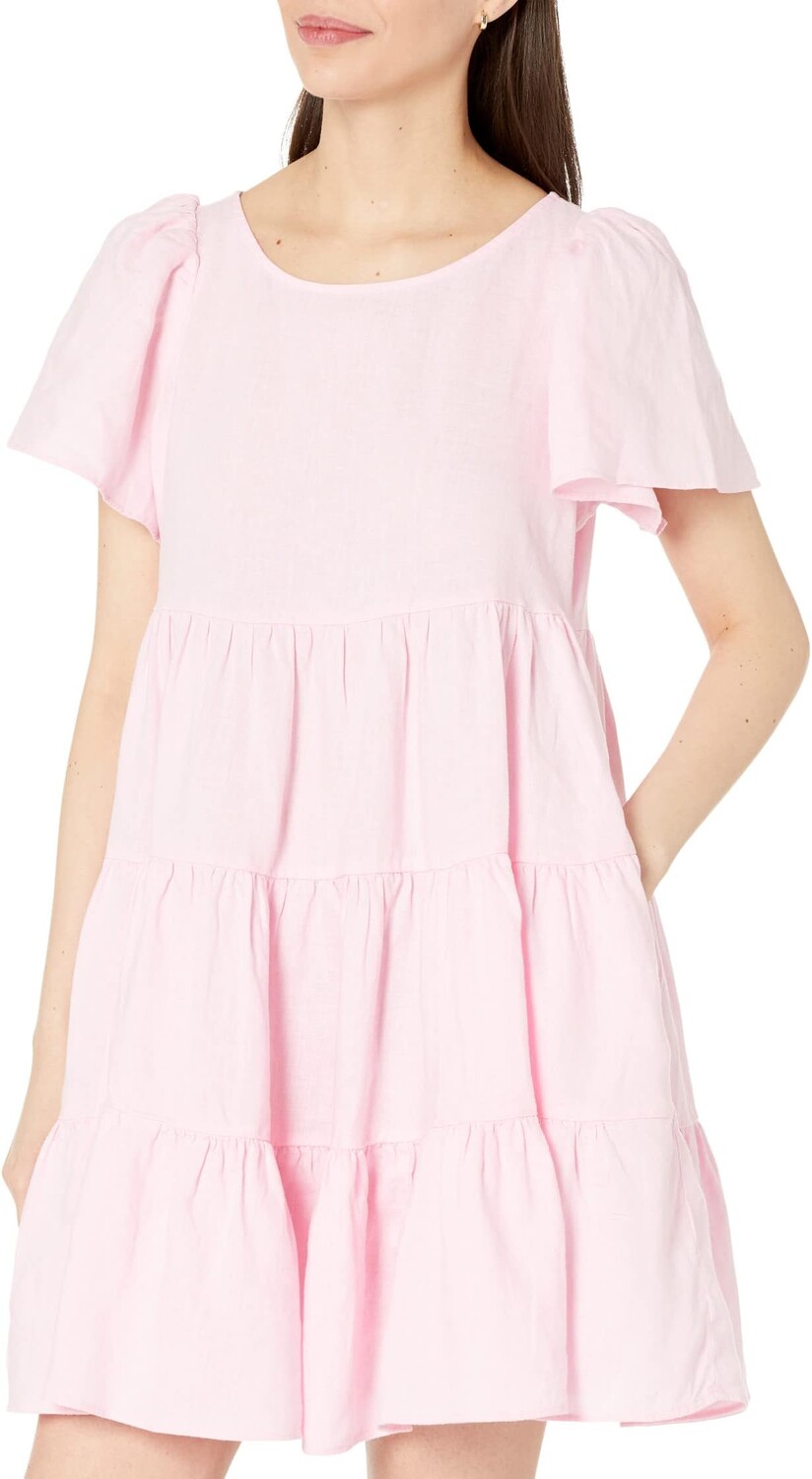 

Платье Jocelyn с короткими рукавами Lilly Pulitzer, цвет Pink Blossom